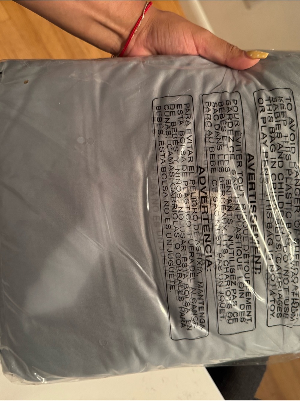 Sateen Sheet Set in Slate blue - Picture 2 of 2